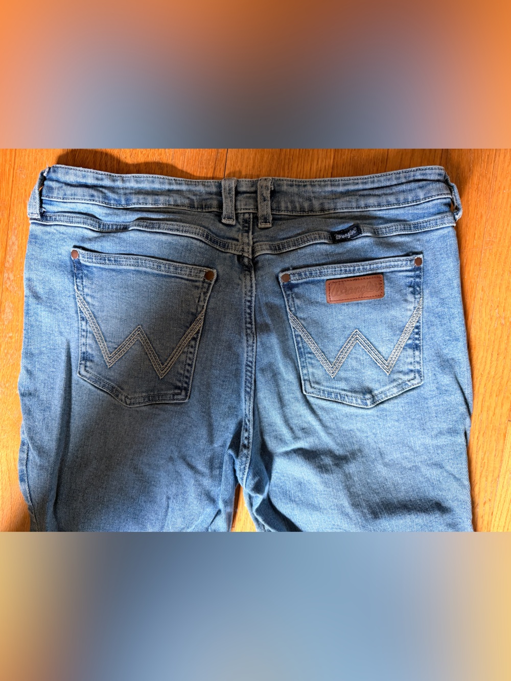 Wrangler Retro Mid Rise Bootcut Jeans Blue Women’s 33x32